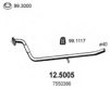 IMASAF 271704 Exhaust Pipe
